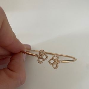 Tiffany & Co Fleur de Lis Wire Bangle